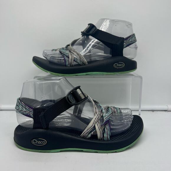 Chaco Sandals Womens 6 Yampa Pixel Weave Toe Loop Water Sport J103432 ZX/2 - Picture 1 of 9